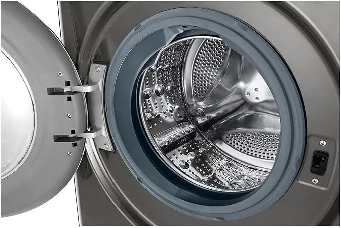 غسالة ملابس LG أوتوماتيكية – سعة 9 كجم – بتقنية الذكاء الاصطناعي موديل ‎F4R3VYG6P - صورة المنتج 4